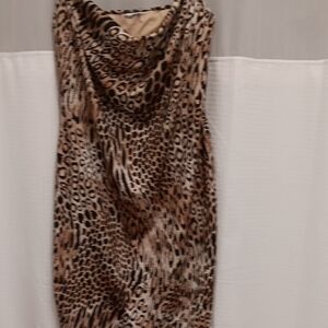 Leopard Print Women's Dress